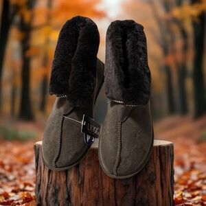 UGG Dark Brown Sheepskin Boots